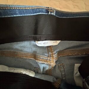 Nine West Women's Dark Blue Straight Jeans